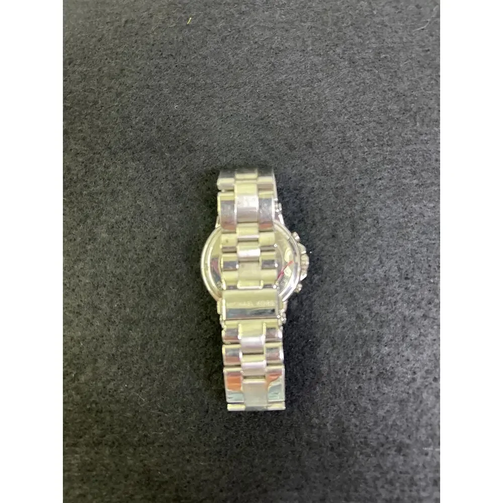 Michael Kors Women's MK5585 Chronograph Crystal Stainless Steel Watch.